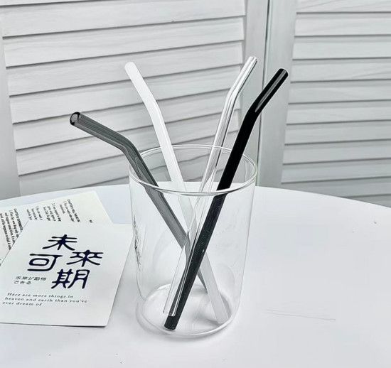 Набор стеклянных трубочек для напитков