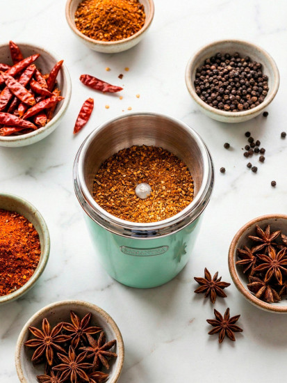 Кофемолка электрическая Samantha Vintage 13SA04