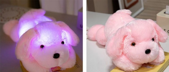 Мягкая игрушка-ночник «Собачка»