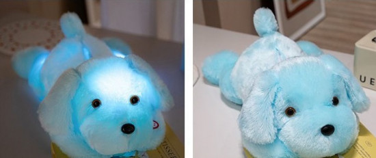 Мягкая игрушка-ночник «Собачка»