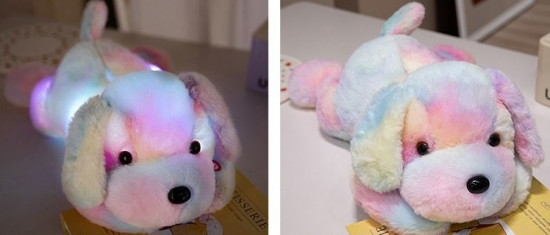 Мягкая игрушка-ночник «Собачка»