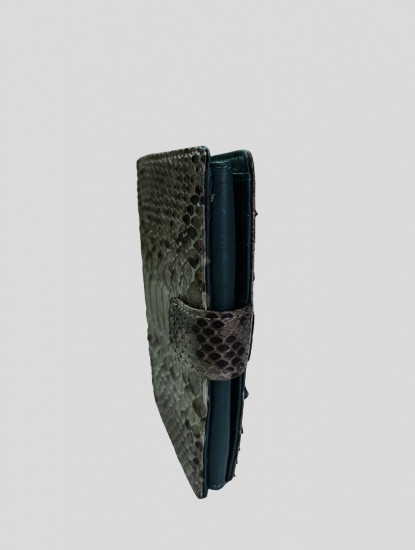 Портмоне из натуральной кожи питона