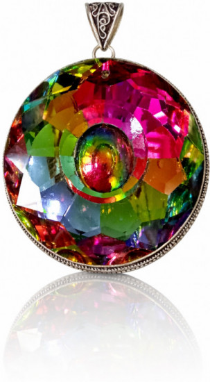 Кулон «Радужный топаз»
