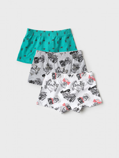 Трусы-боксеры для мальчиков комплект