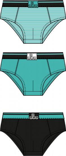 Трусы-брифы для мальчиков комплект