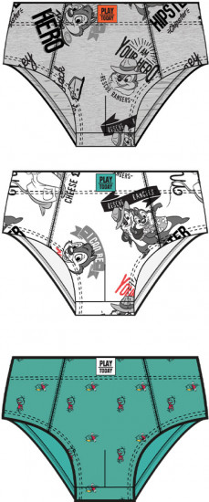 Трусы-брифы для мальчиков комплект