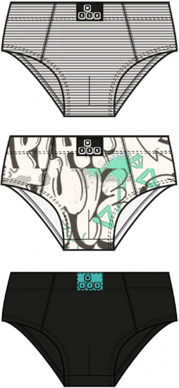 Трусы-брифы для мальчиков комплект