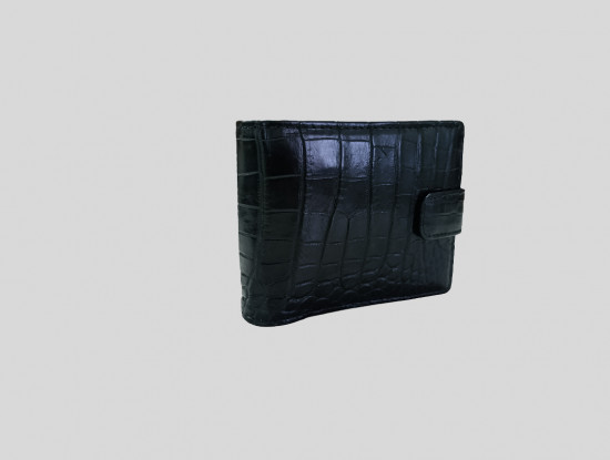 Портмоне из натуральной кожи крокодила