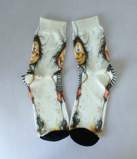 Носки с арт-принтом 8