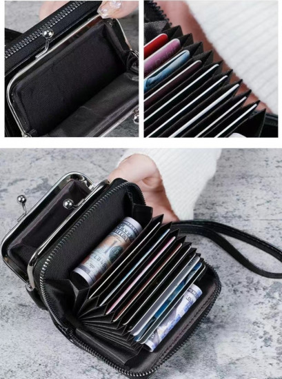 Компактный кошелёк-органайзер для карт и наличных