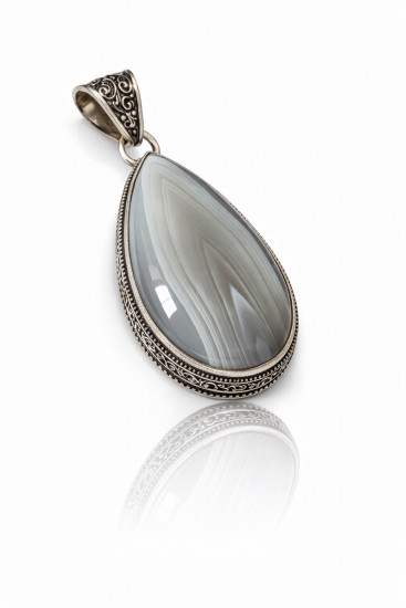 Подвес с ботсванским агатом «Serena»