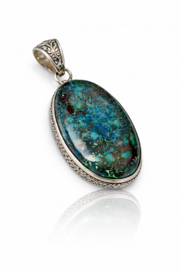 Подвес с хризоколлой «Livia»