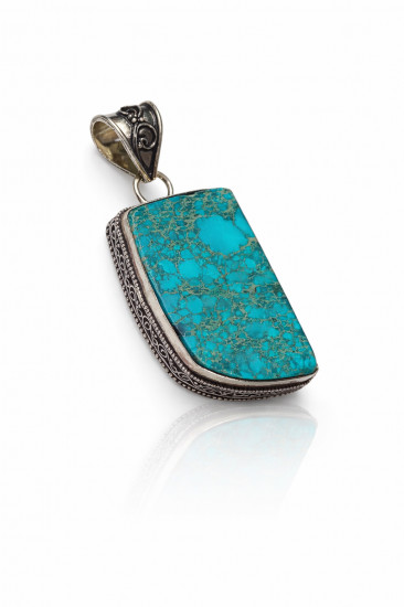 Подвес с бирюзой «Azura»