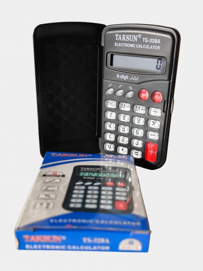 Калькулятор карманный в чехле-книжке