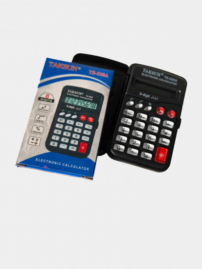 Калькулятор карманный в чехле-книжке