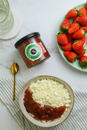 Джем низкокаллорийный «Клубника»