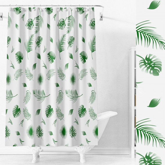 Водонепроницаемая шторка для ванной и душа «Тропики»