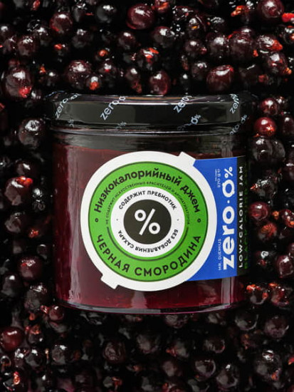 Джем низкокаллорийный «Черная смородина»