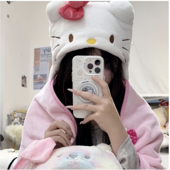Полотенце-плед «Hello Kitty»