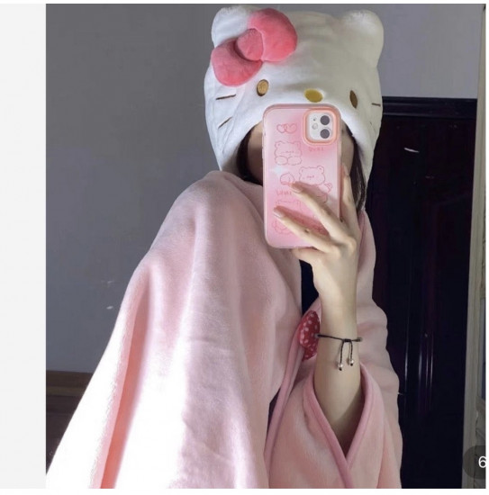 Полотенце-плед «Hello Kitty»
