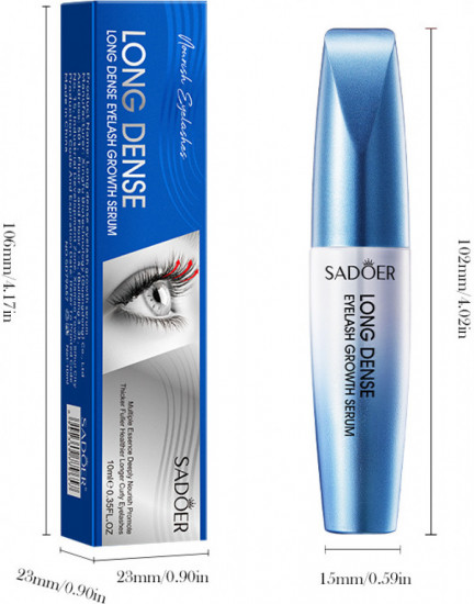 Сыворотка для роста, укрепления, густоты и изгиба ресниц «Long Dense»
