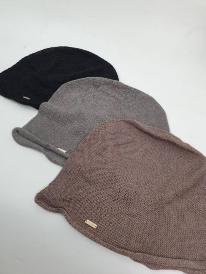 Шапка-кулек женская