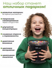 Акриловые маркеры в тубусе 60 шт - Фото 3