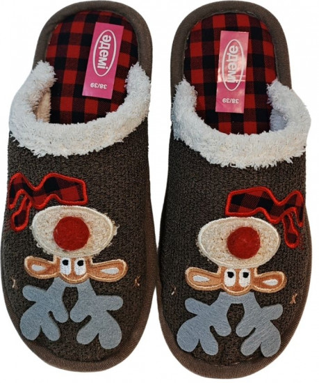 Тапочки домашние «Олень»