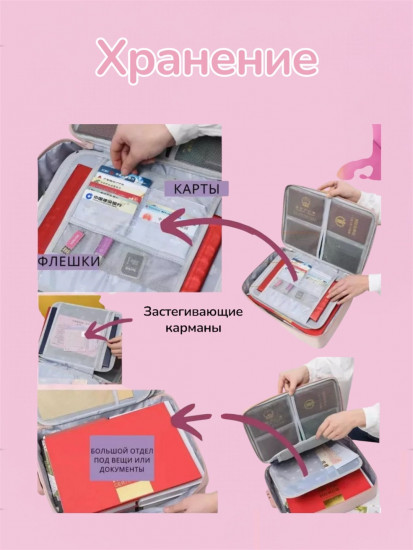 Органайзер для документов с кодовым замком «Leestore»