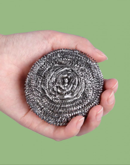 Губки для мытья посуды металлические