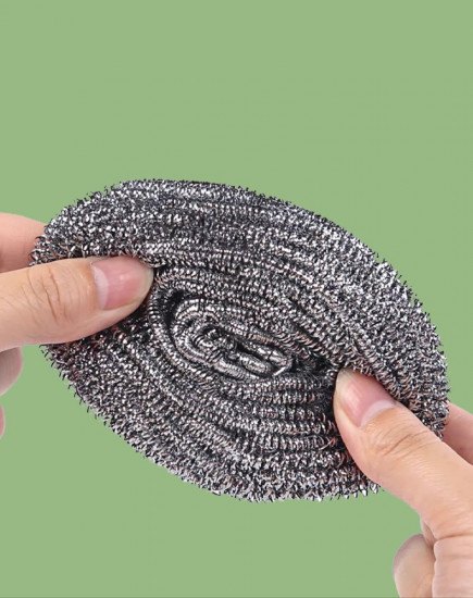 Губки для мытья посуды металлические