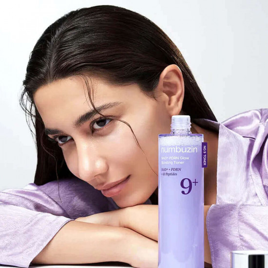 Сияющий тонер для лица с ПДРН и глутатионом № 9 «Nad+PDRN Glow Boosting Toner»