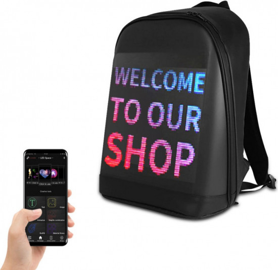 Рюкзак с led-экраном «Leestore»
