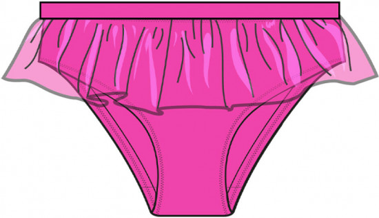 Плавки для девочек