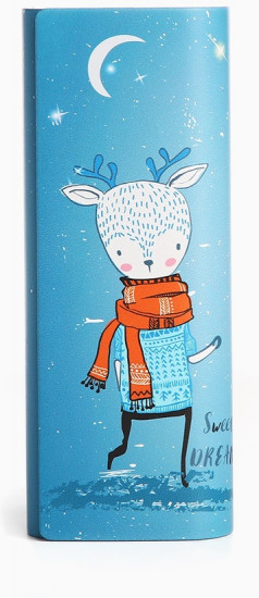 Футляр для очков на магните «Оленёнок в шарфе»