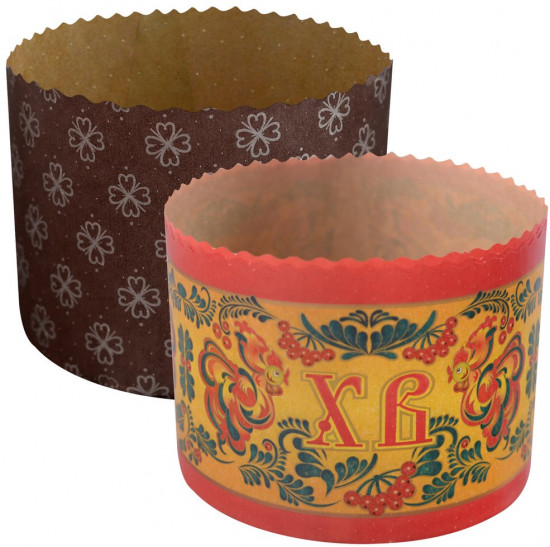 Форма для кулича бумажная