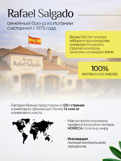 Масло оливковое первого холодного отжима