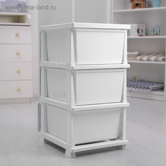 Комод 3-х секционный «Дельфин»