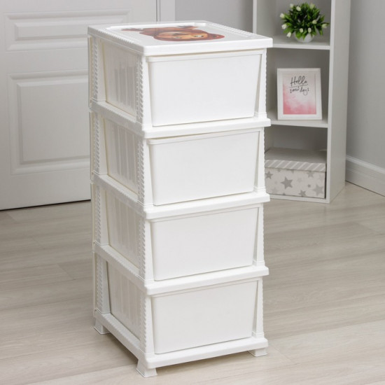 Комод детский 4-х секционный «Лев»