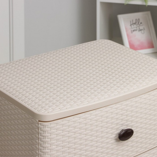 Комод 4-х секционный «Плетёнка»