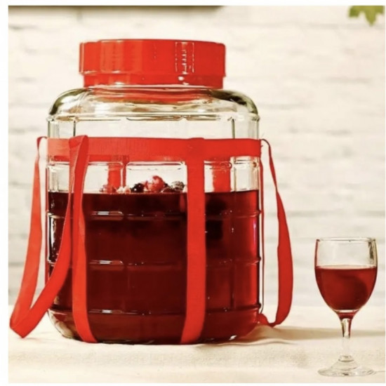 Бутыль для брожения с гидрозатвором