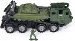 Тягач военный «Щит» c танком - Фото 2