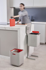 Контейнер для мусора с двумя баками «Totem Compact» - Фото 3