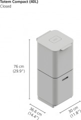 Контейнер для мусора с двумя баками «Totem Compact» - Фото 14