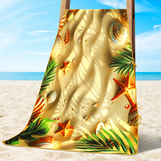 Полотенце махровое «Пляж Песок»