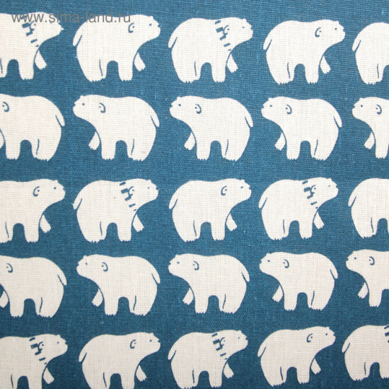 Короб стеллажный для хранения «Северные мишки»