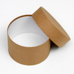 Набор круглых коробок «Крафт однотонный» - Фото 3