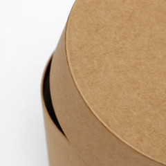 Набор круглых коробок «Крафт однотонный» - Фото 4