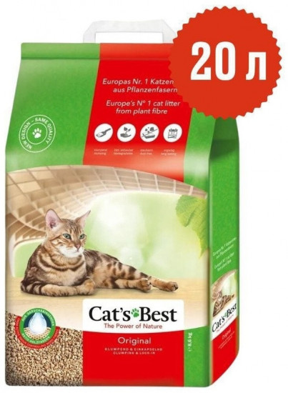 Наполнитель для кошачьего туалета комкующийся