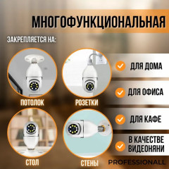 Камера видеонаблюдения Wi-Fi круговая - Фото 2